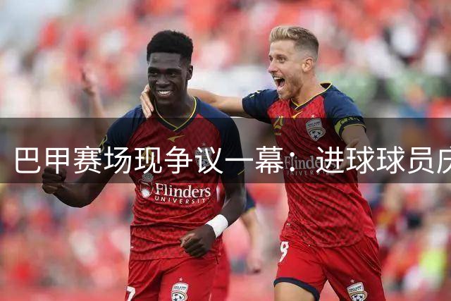 巴甲赛场现争议一幕：进球球员庆祝时球衣遭对手抢夺撕毁